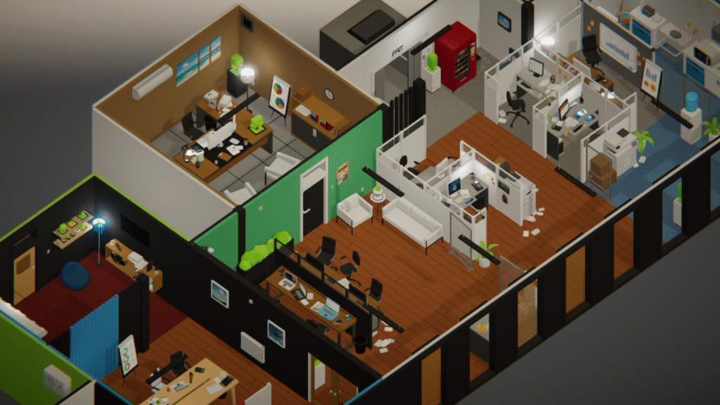 Office Set 3 Isometric Unity Screenshot 2025 06 22 032447 1024x576