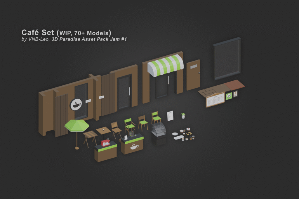 WIP Café Set (Jam entry) 1